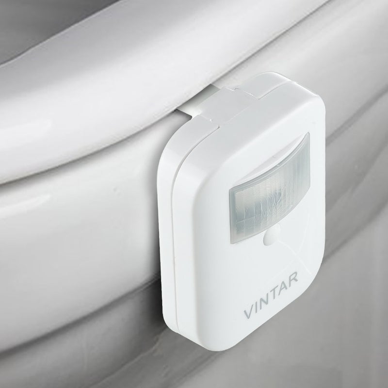 Vintar Rechargeable RainBowl Motion Sensor Toilet Night Light - Funny & Unique Birthday Gift Idea for Dad, Mom, Him, Her, Men, Women & Kids - Cool Gadget, Best Christmas Present. - Image 5